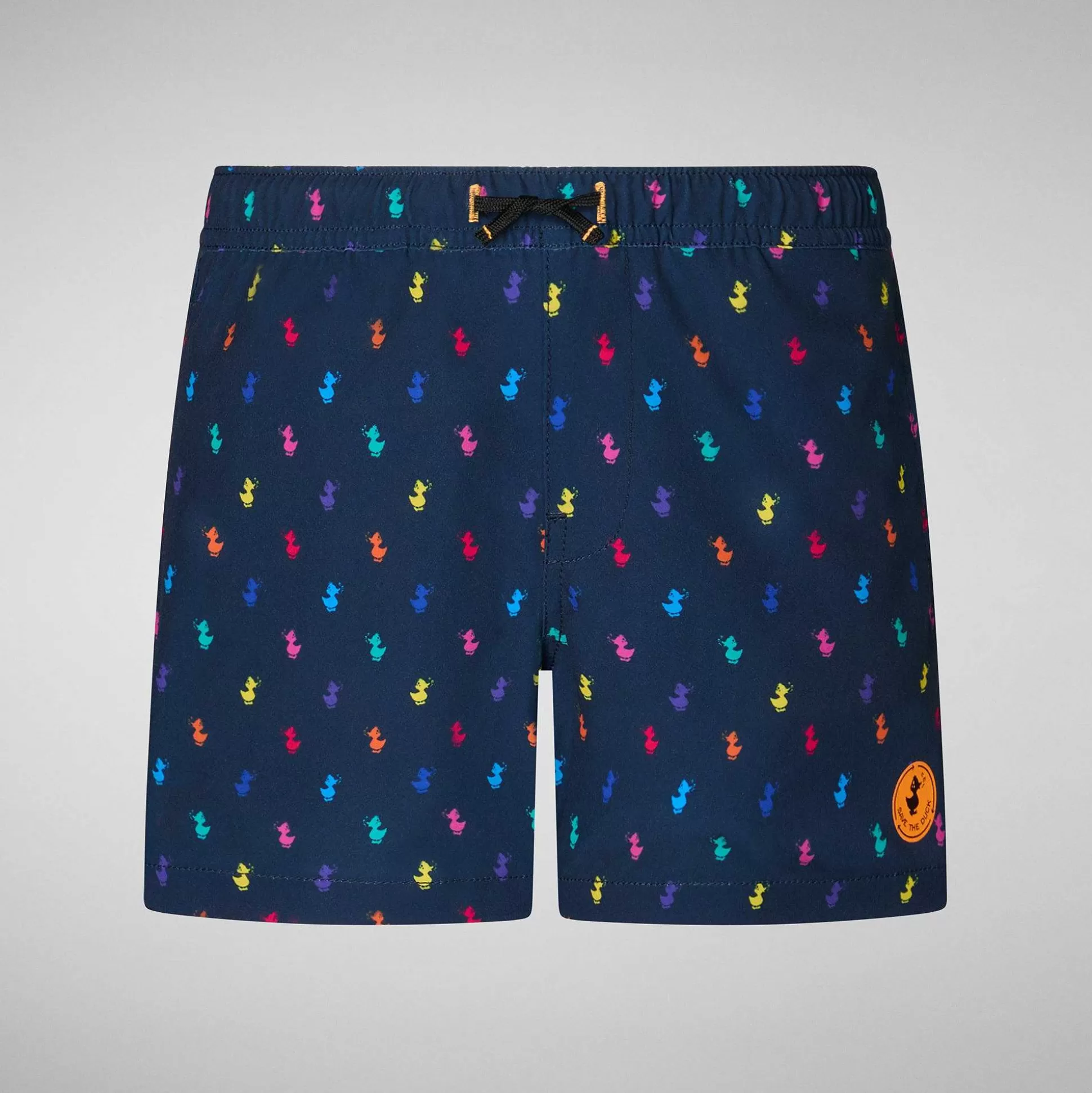 Save The Duck Badetøy^Badetøy For Gutter Getu In Rainbow Ducks Pa Navy Blue