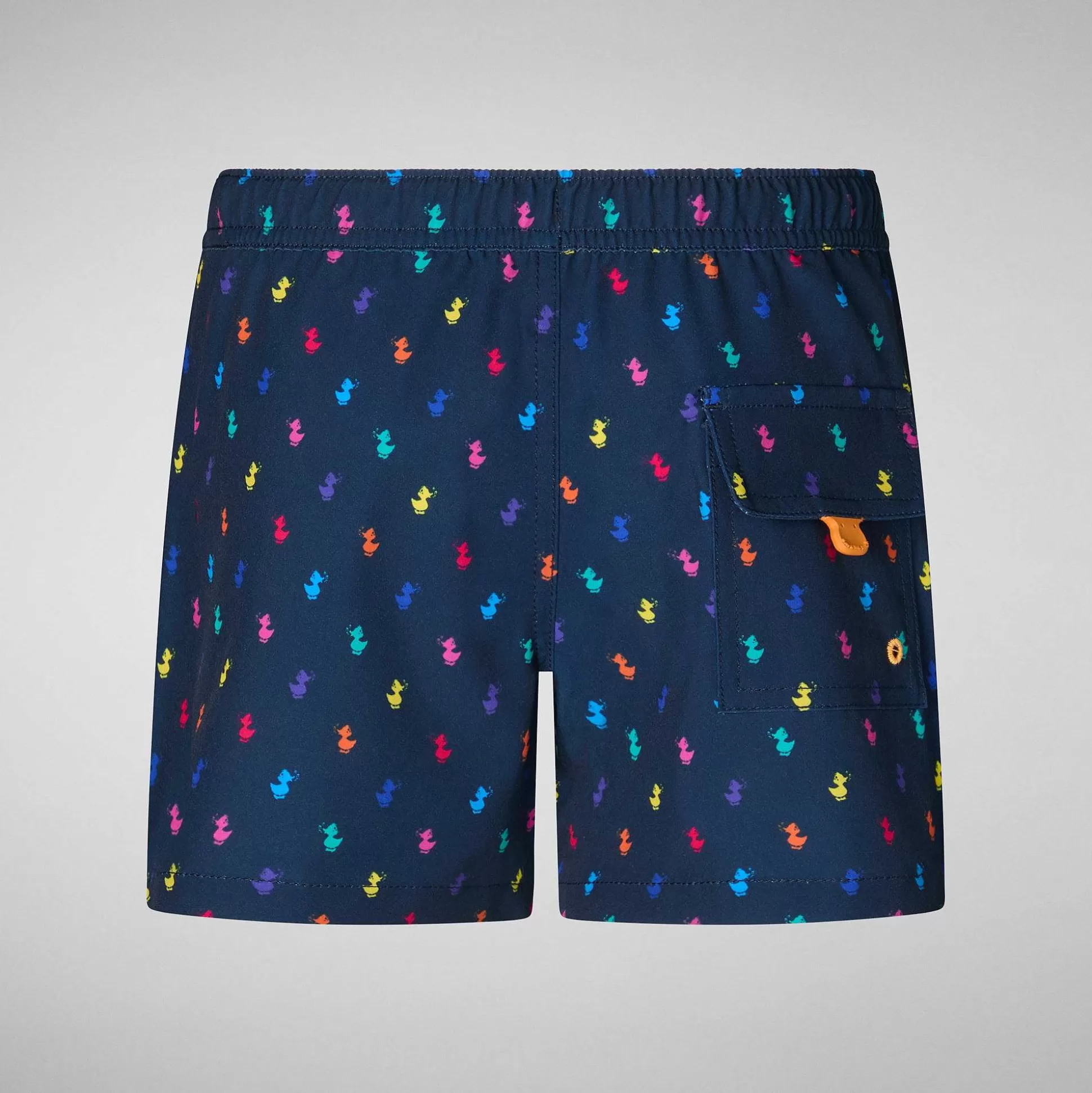 Save The Duck Badetøy^Badetøy For Gutter Getu In Rainbow Ducks Pa Navy Blue
