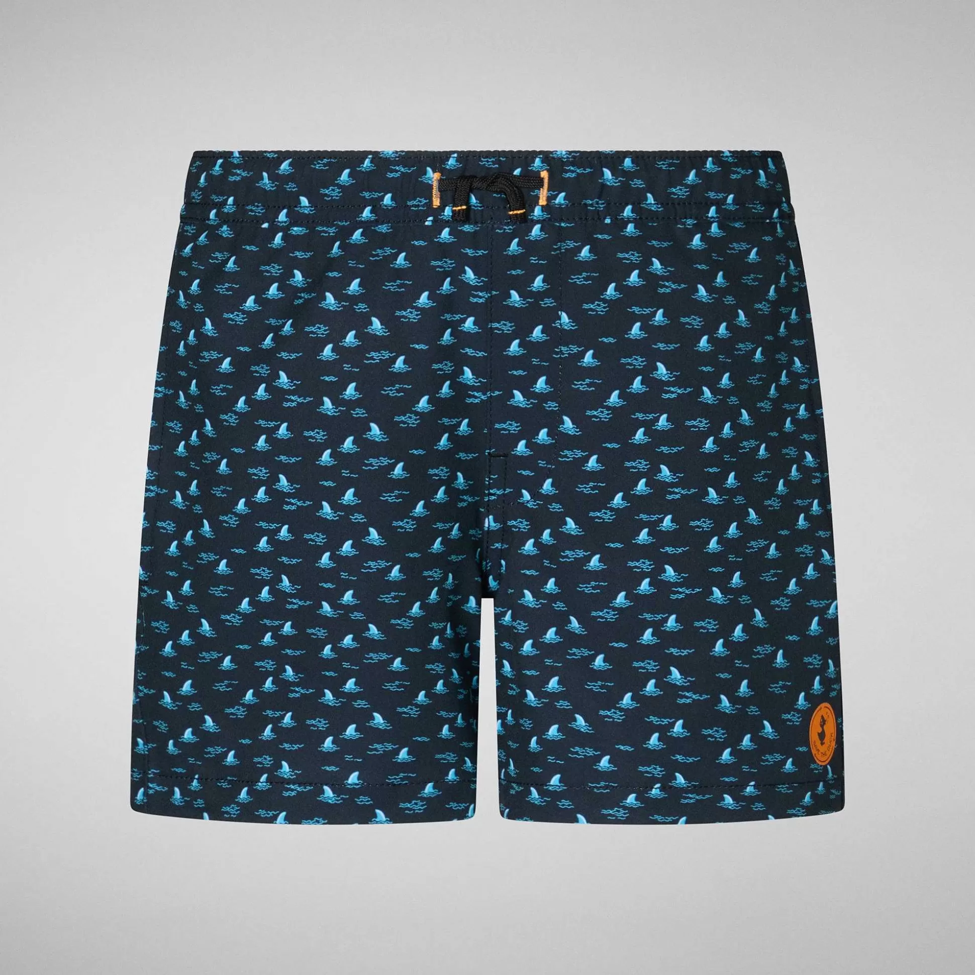 Save The Duck Badetøy^Badetøy For Gutter Getu In Sharks On Navy Blue
