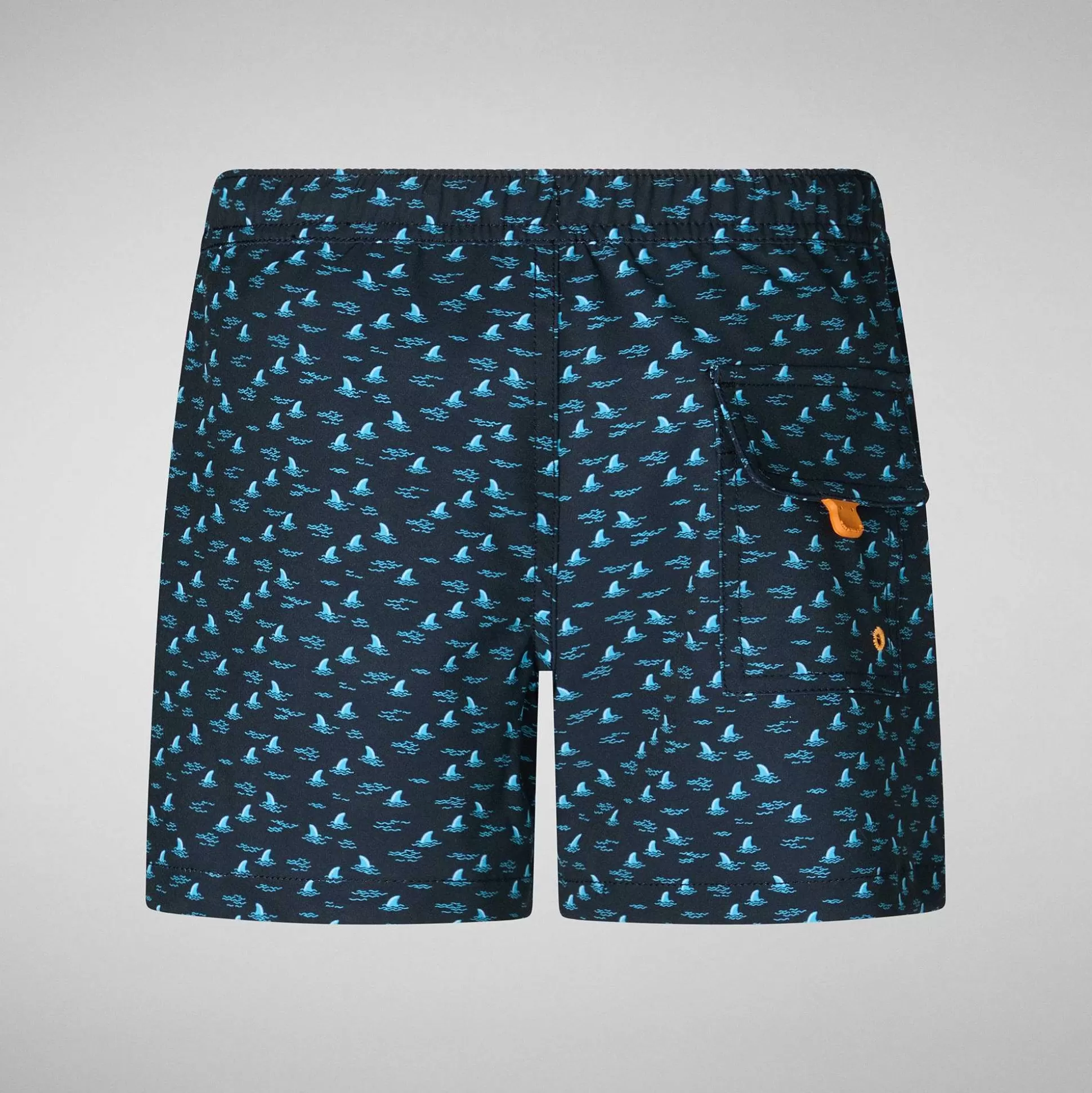 Save The Duck Badetøy^Badetøy For Gutter Getu In Sharks On Navy Blue