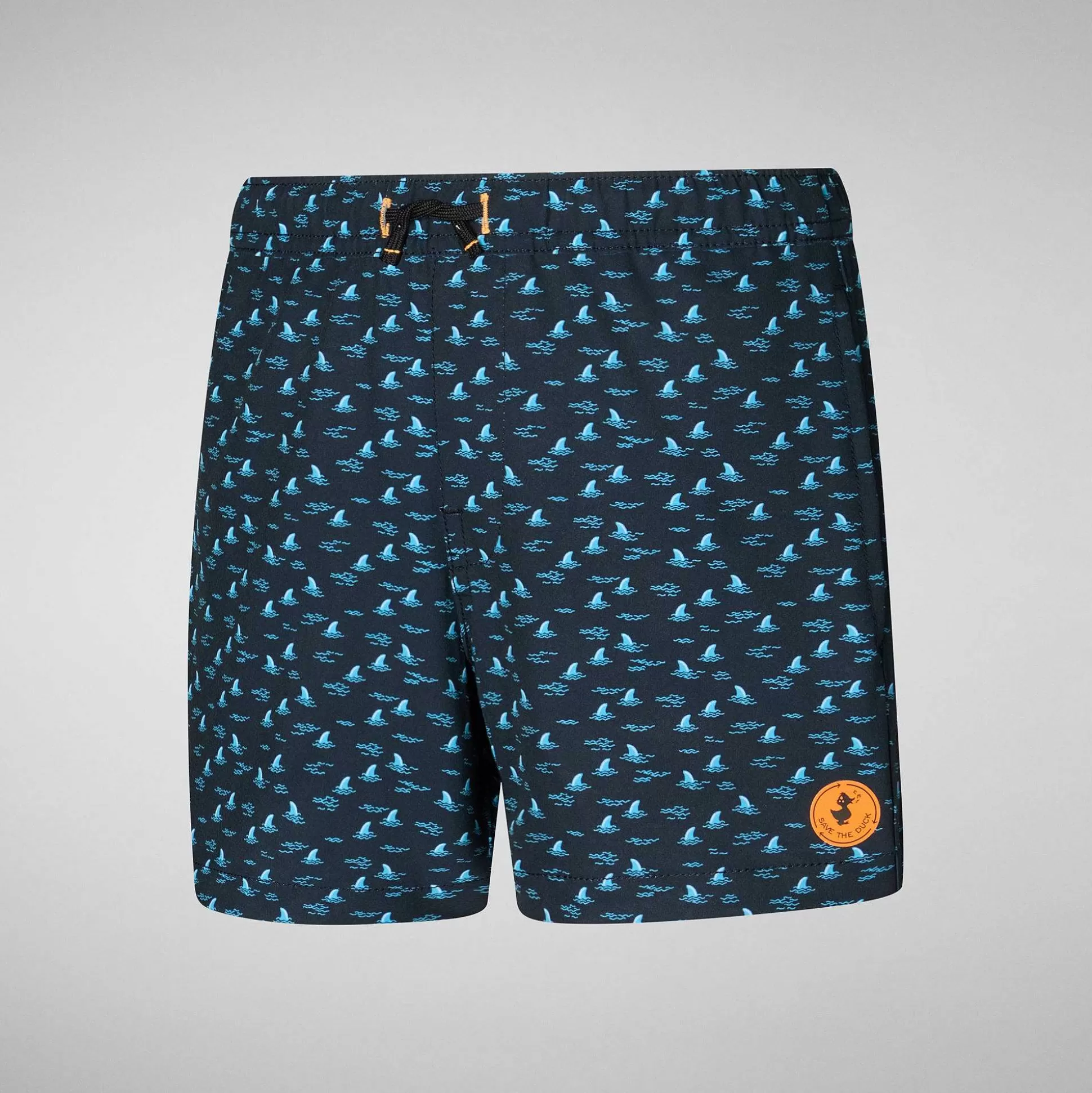 Save The Duck Badetøy^Badetøy For Gutter Getu In Sharks On Navy Blue
