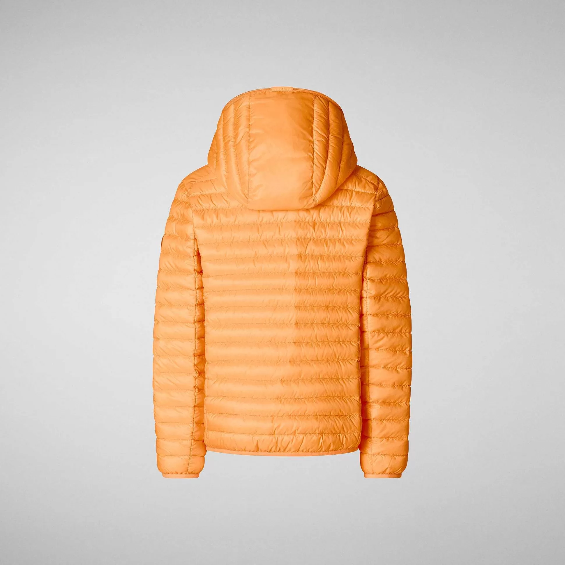 Save The Duck Dyrefrie Puffer^Dyrefri Pufferjakke Med Hette For Gutter Gillo In Fluo Orange