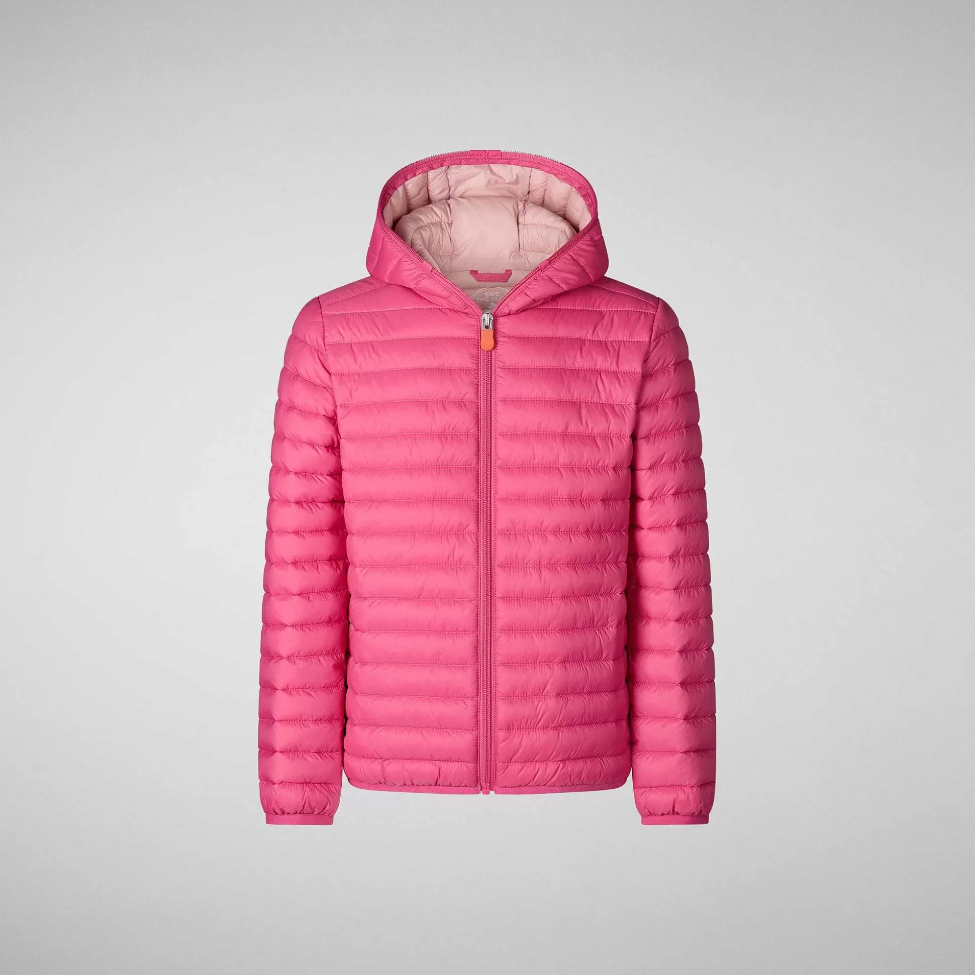 Save The Duck Dyrefrie Puffer^Jentejakke Ana In Gem Pink