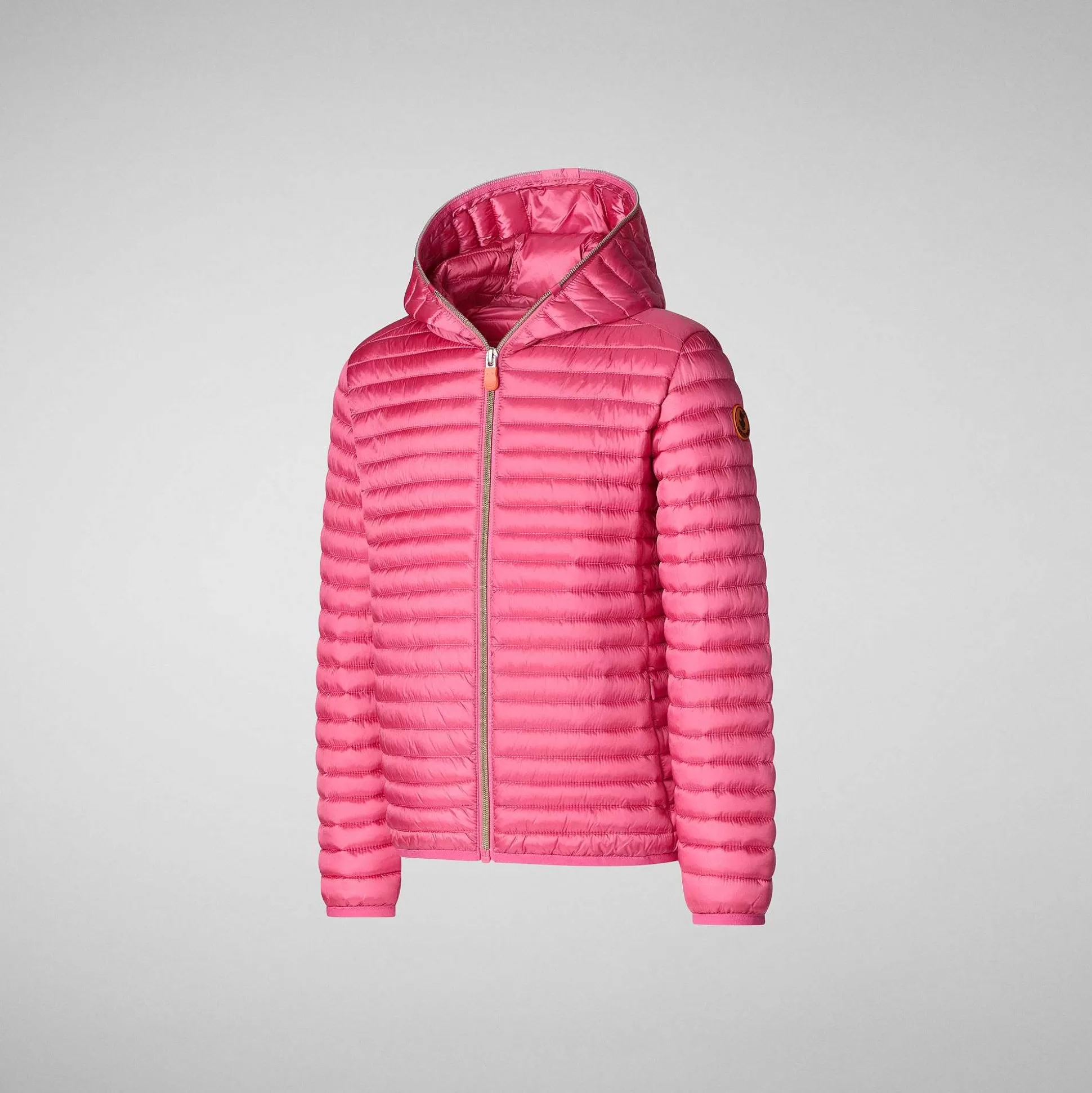 Save The Duck Dyrefrie Puffer^Jente'S Animal Free Hette Pufferjakke Rosy In Gem Pink