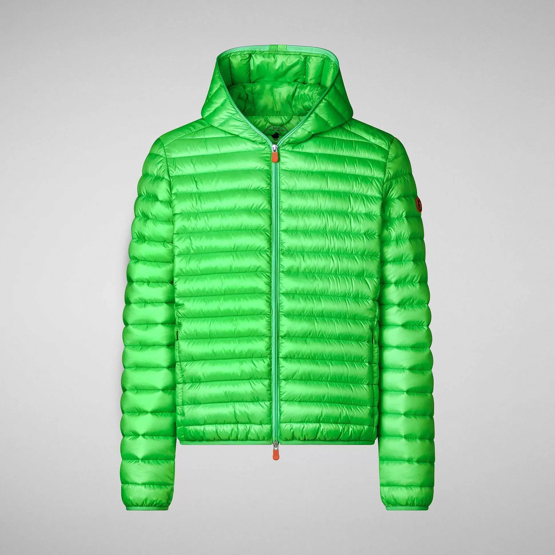 Save The Duck Dyrefrie Puffer^Man'S Animal Free Puffer Jacket Helios In Fluo Green