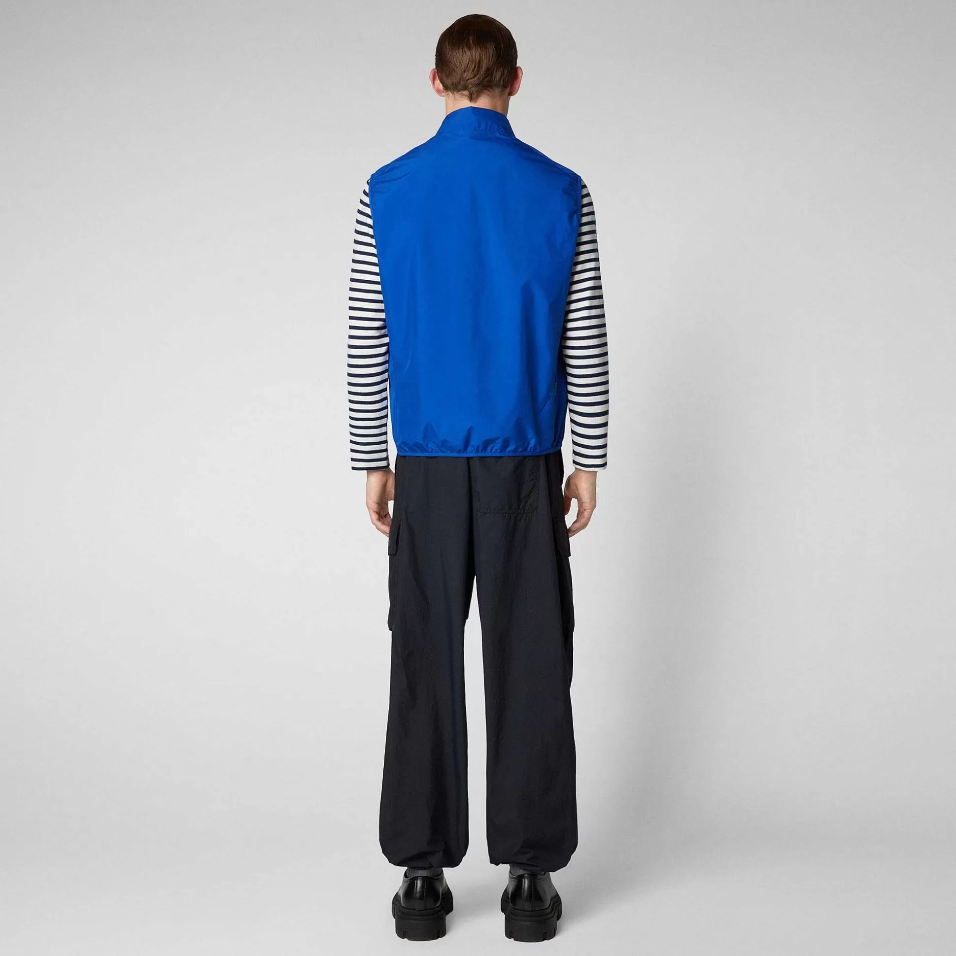 Save The Duck Gilets^Man'S Vest Mars I Cyber Blue