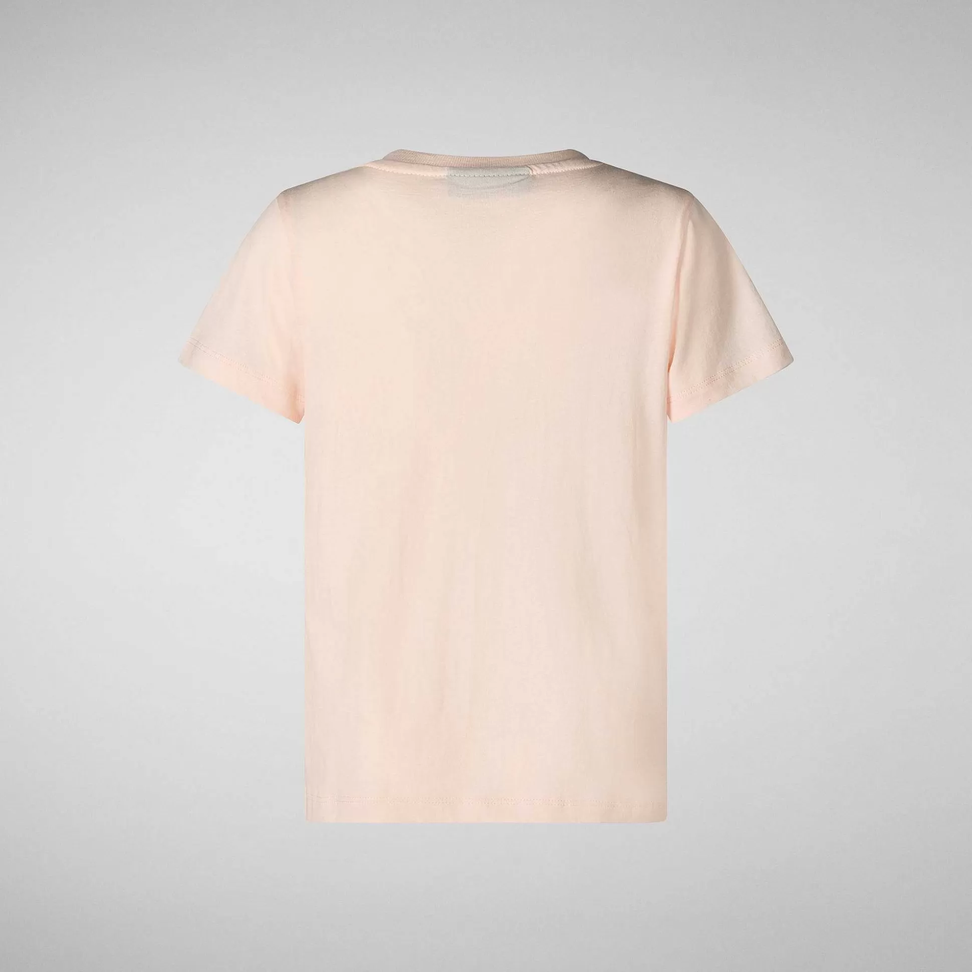 Save The Duck T-Skjorte Og Gensere^Unisex Asa T-Skjorte For Barn I Blek Rosa