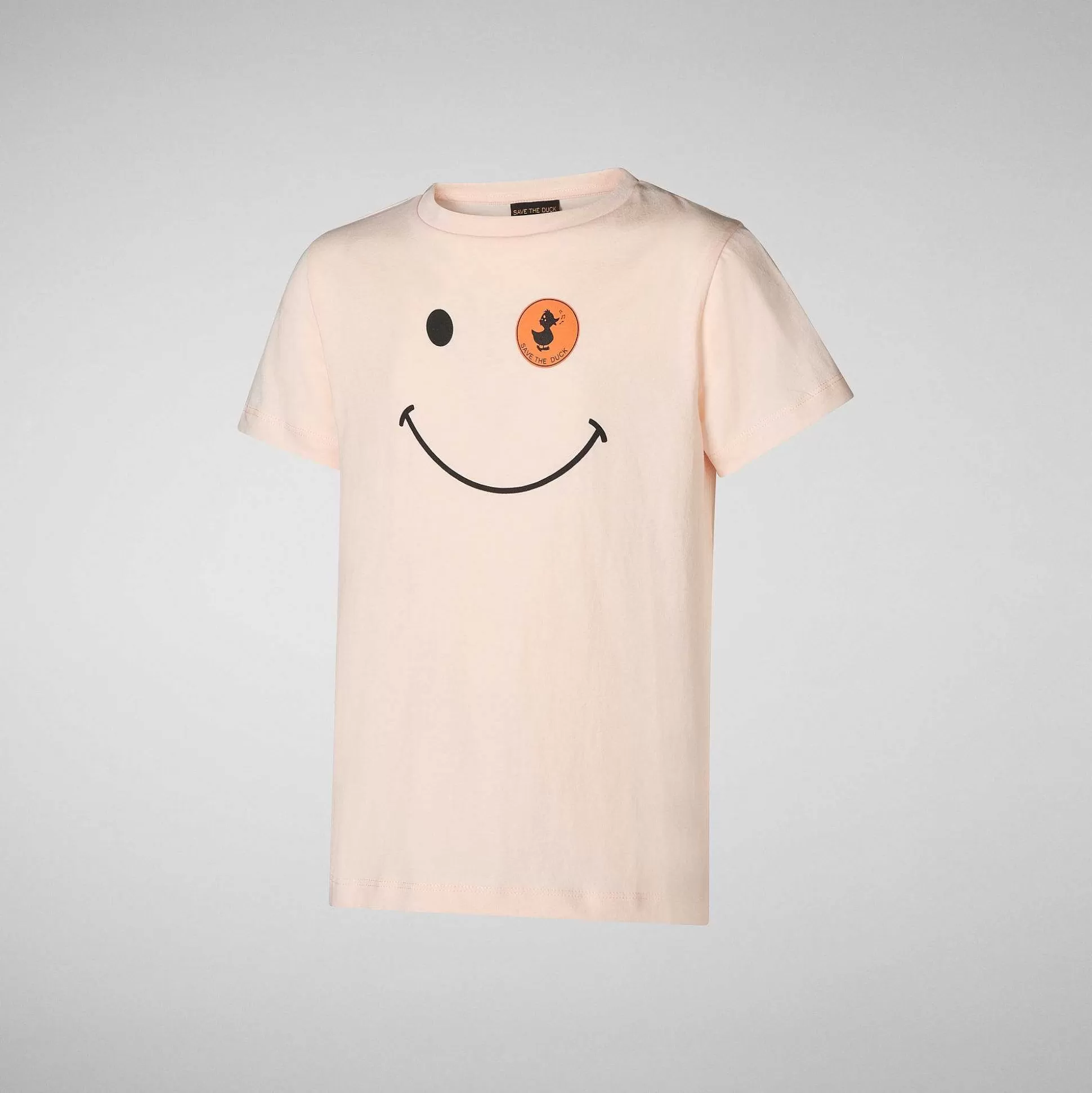 Save The Duck T-Skjorte Og Gensere^Unisex Asa T-Skjorte For Barn I Blek Rosa