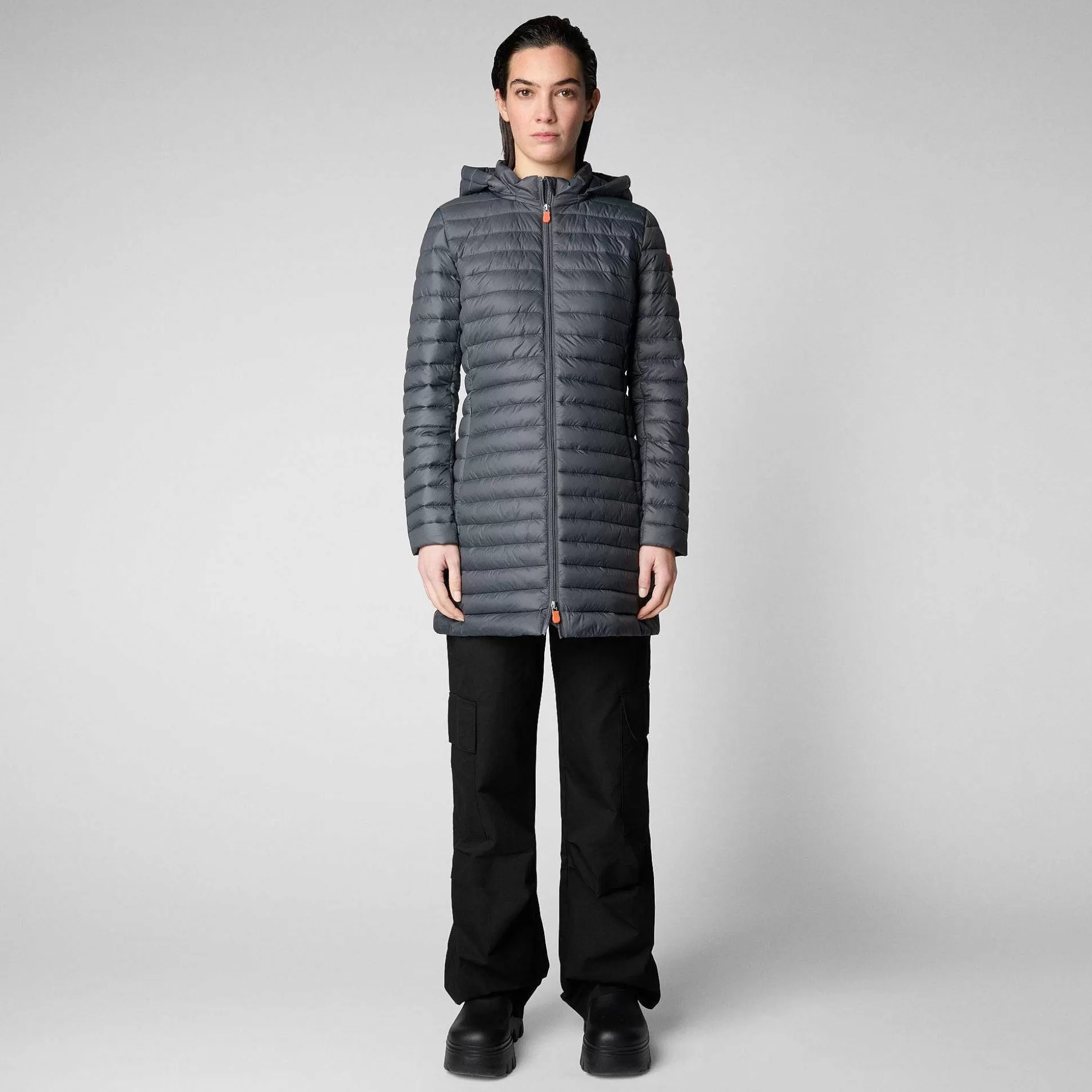 Save The Duck Dyrefrie Puffer^Woman'S Animal Free Puffer Bryanna In Storm Grey