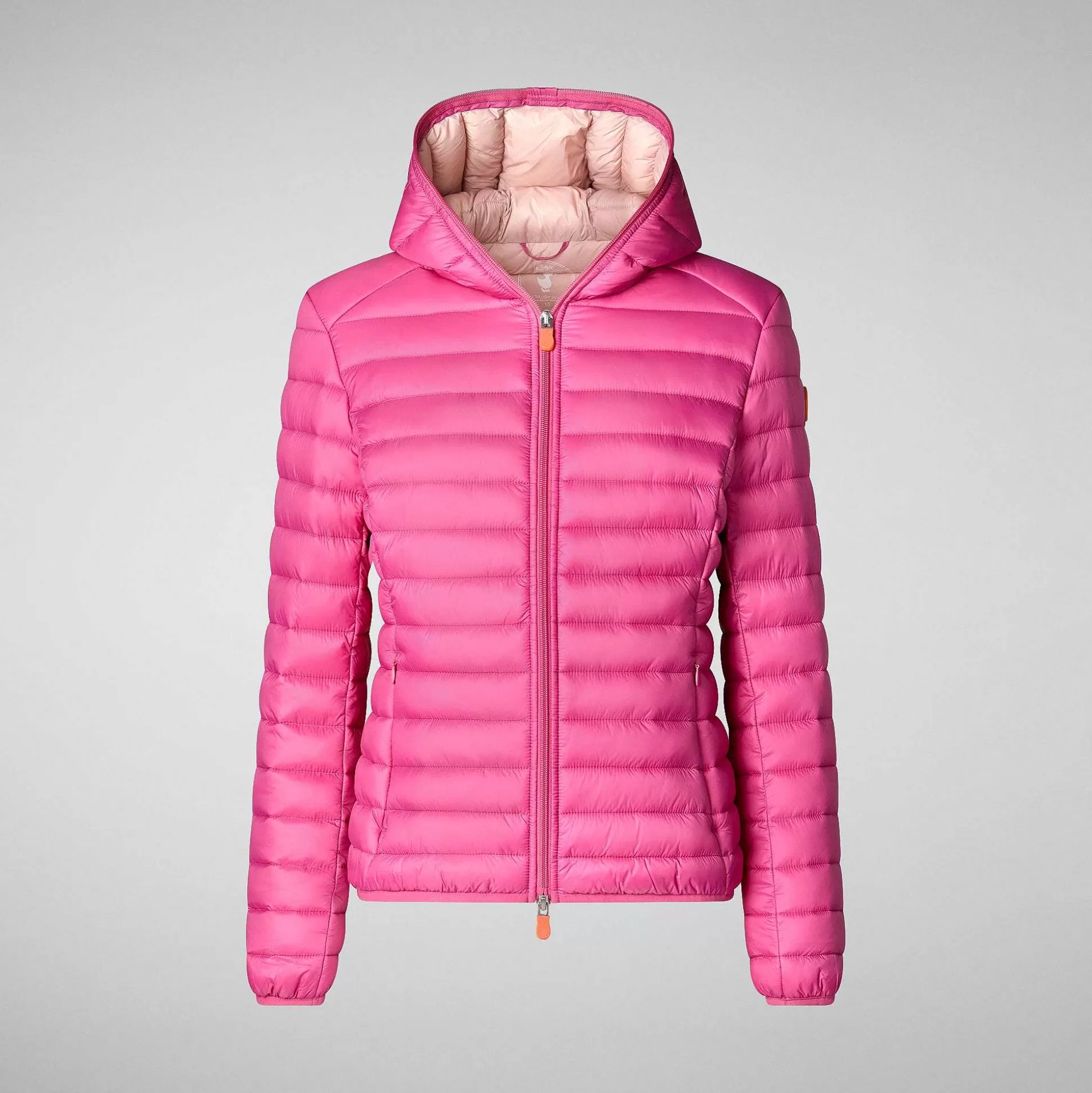 Save The Duck Dyrefrie Puffer^Woman'S Animal Free Puffer Jacket Daisy In Gem Pink